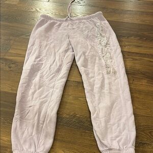 Women’s Light Purple Sweatpants Aeropostale Size L